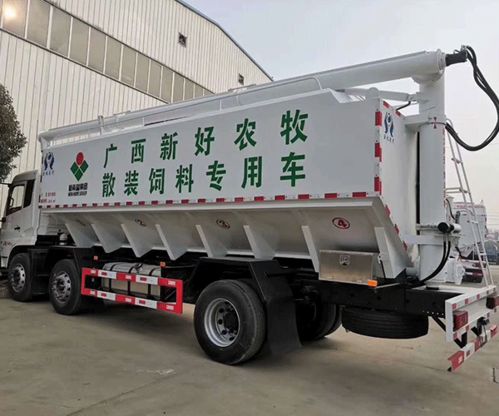 源牧专用汽车 山东恒温散装饲料车公司的专业之路