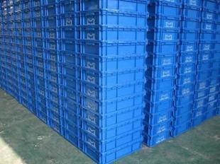 供应汽车行业专用可堆式塑料周转箱——上海塑料物流箱助力汽车包装高效升级